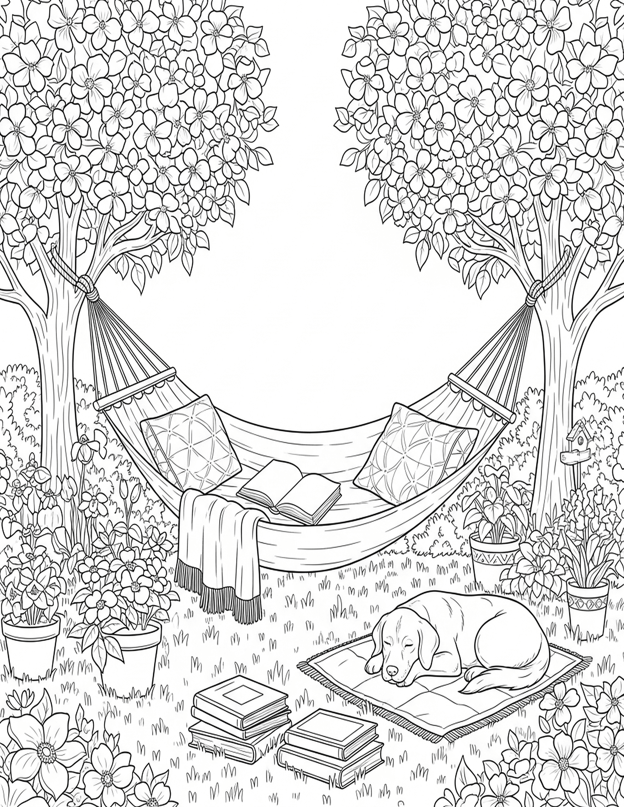 Hammock & Dog
