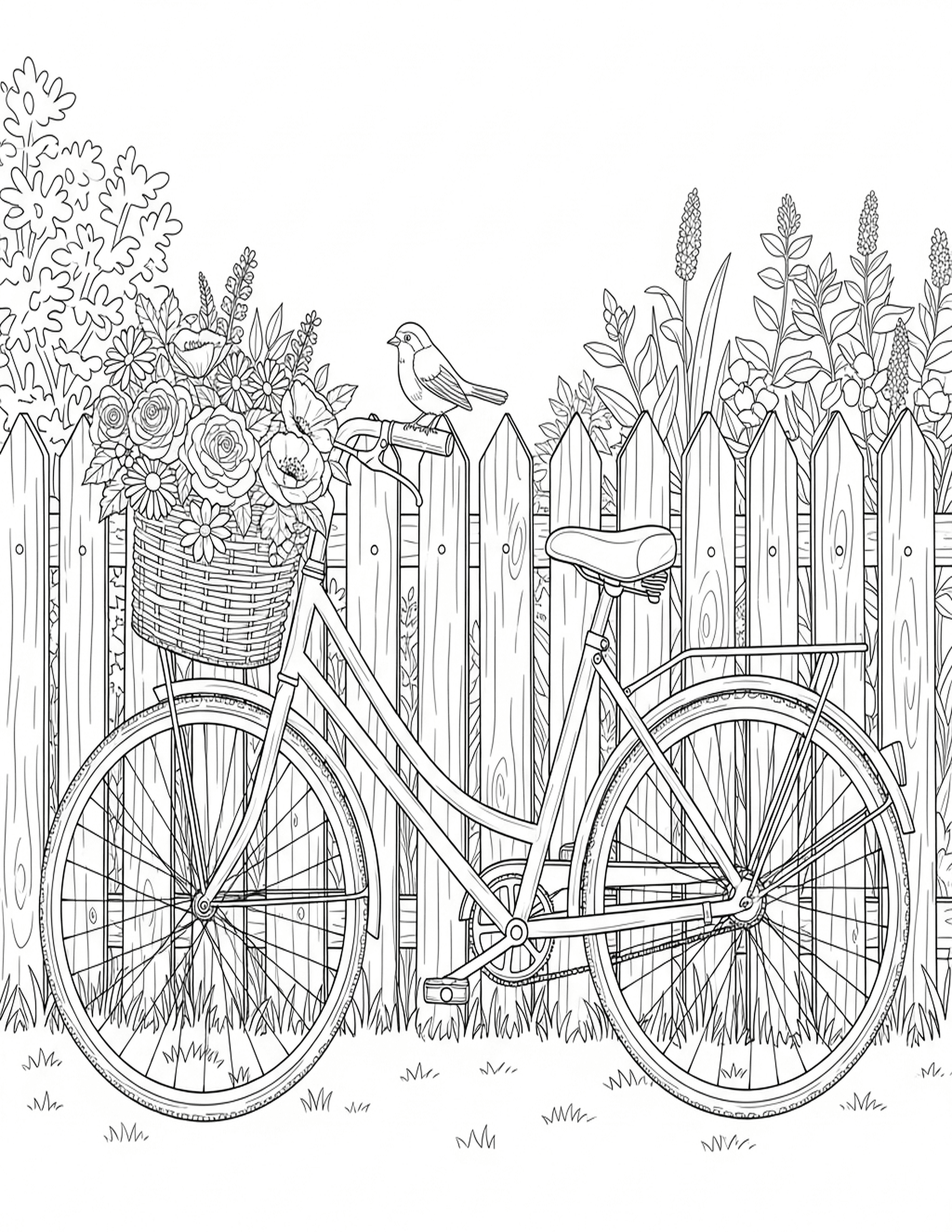 Bicycle & Bird